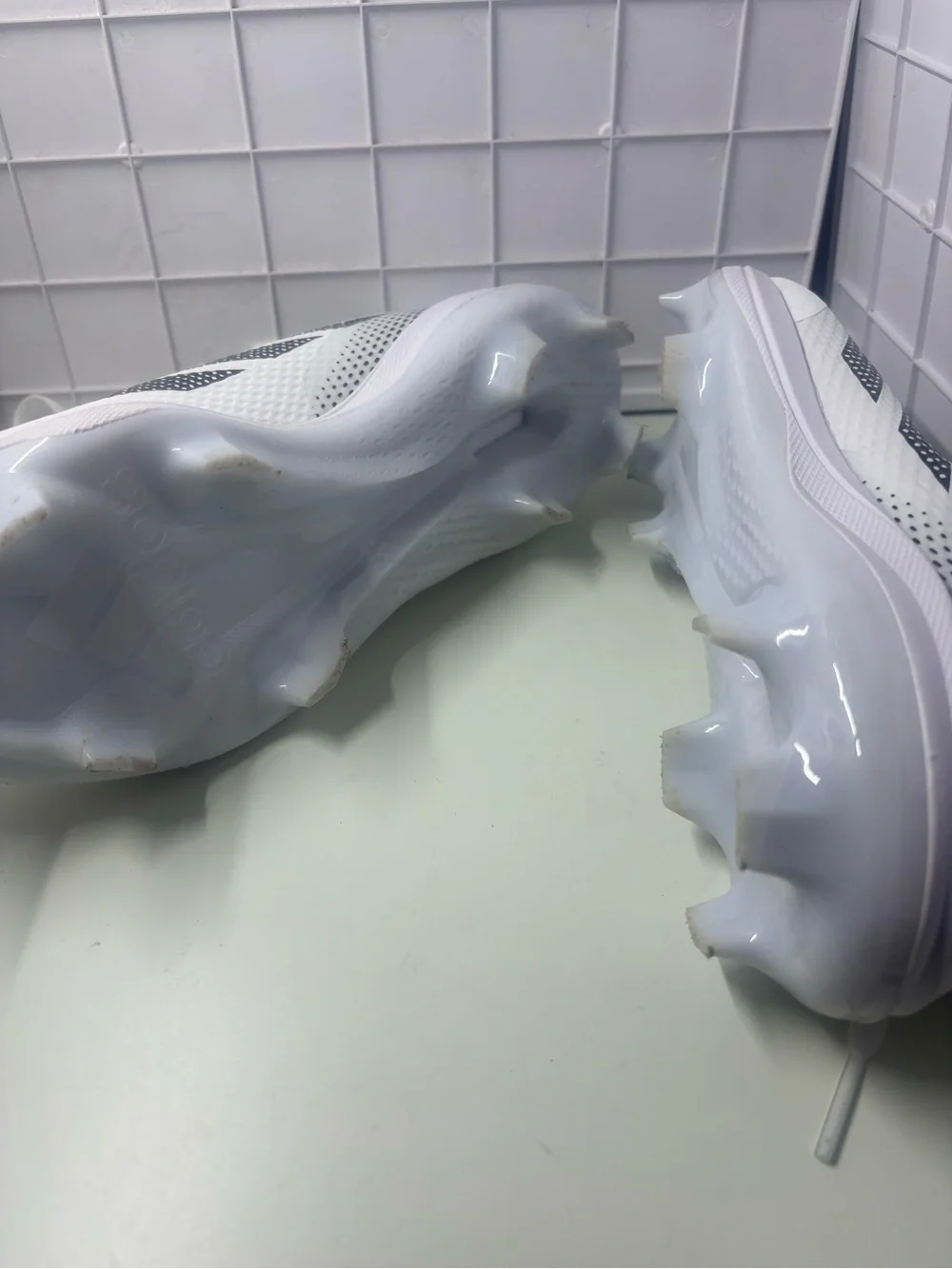 Size 6 - adidas Adizero Impact 2.0 TPU Cloud White Core Black